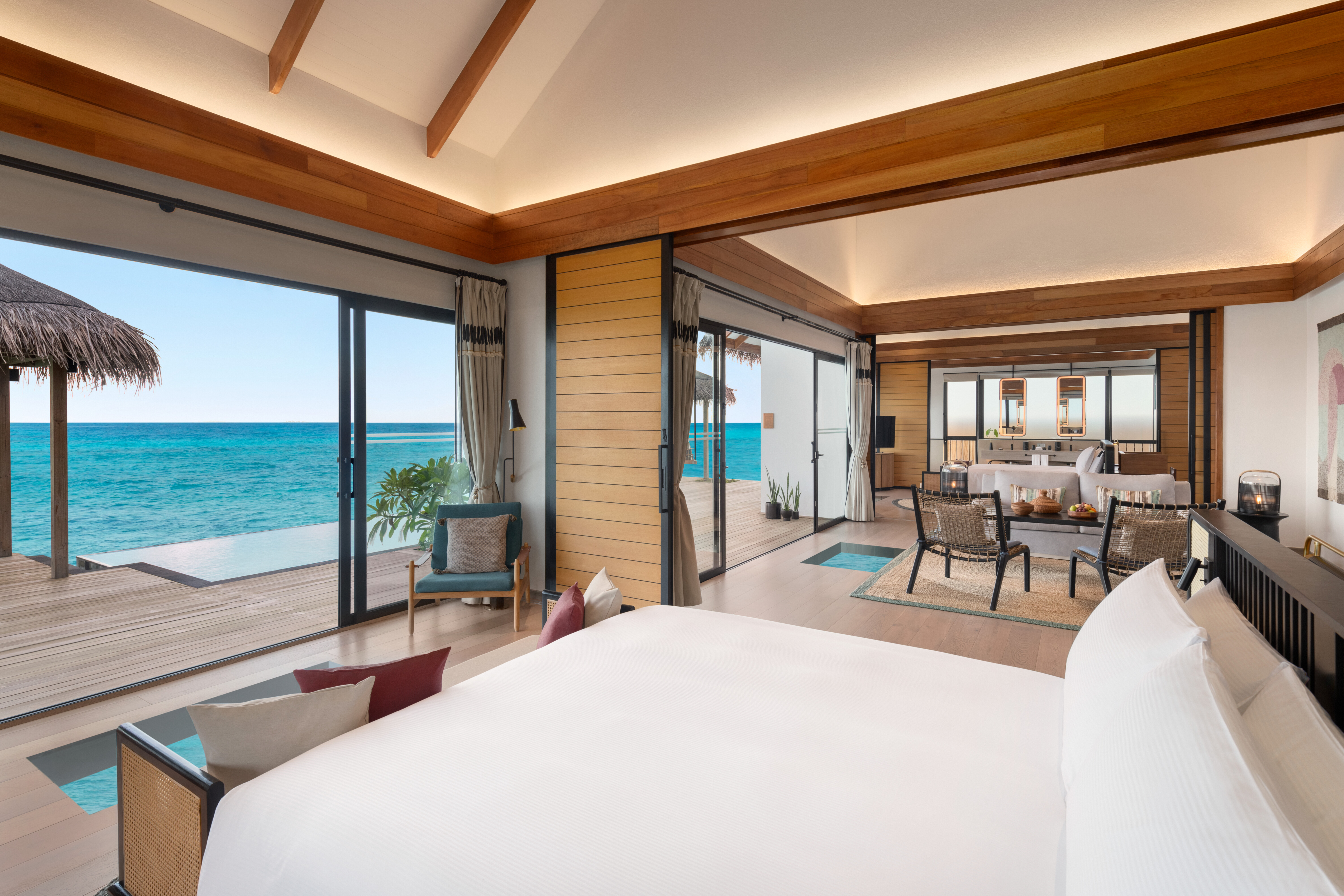 Hilton Maldives Amingiri Resort & Spa - Two-Bedroom Overwater Pool Villa