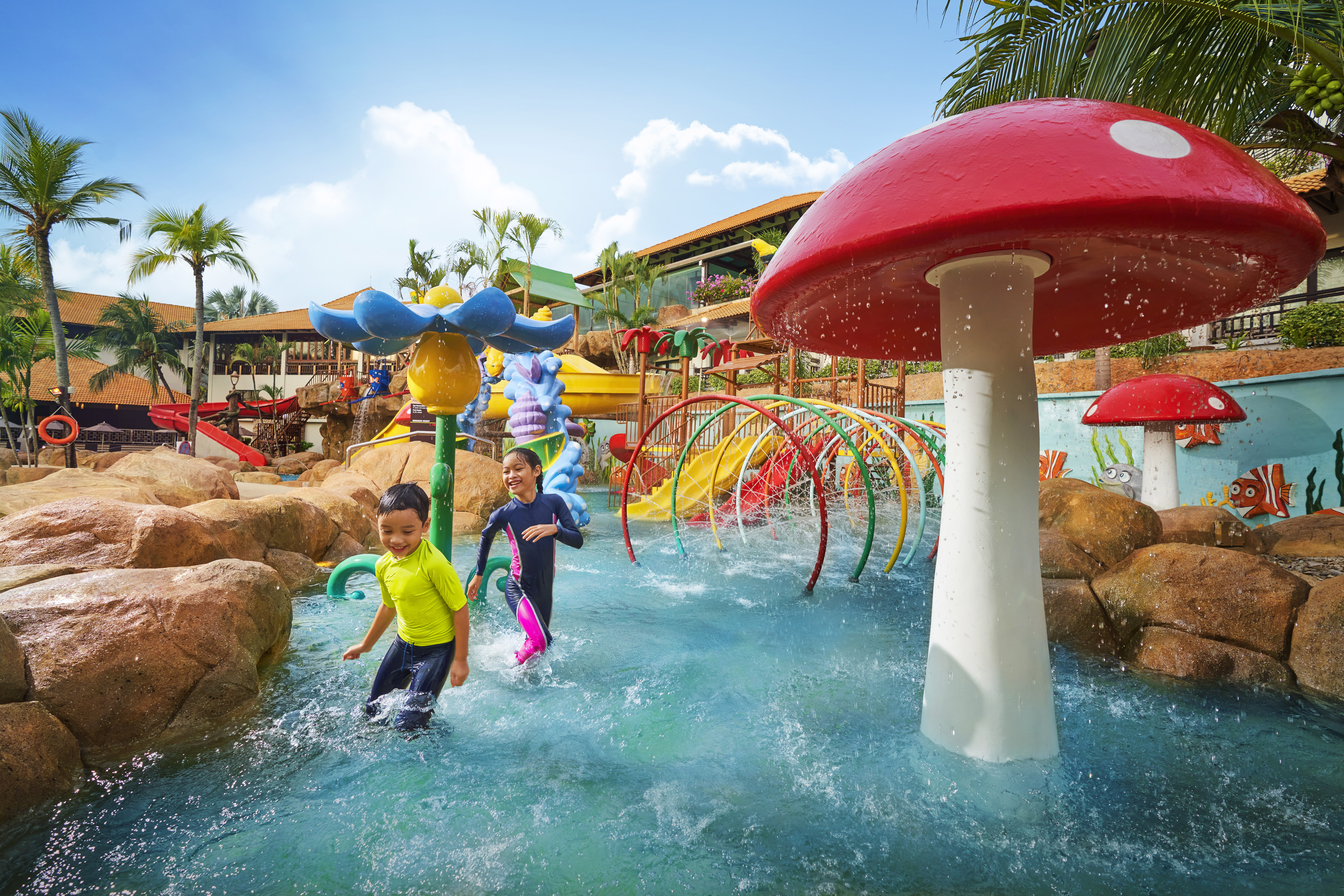 hotel DoubleTree by Hilton Damai Laut Resort - Splash Pool - Kids