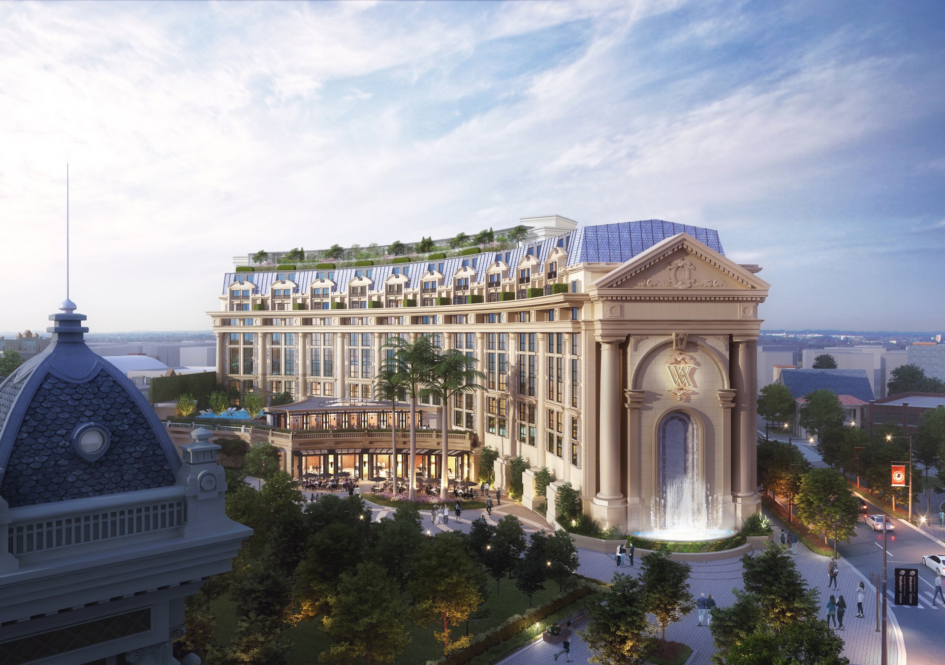 Waldorf Astoria Hanoi hotel rendering exterior