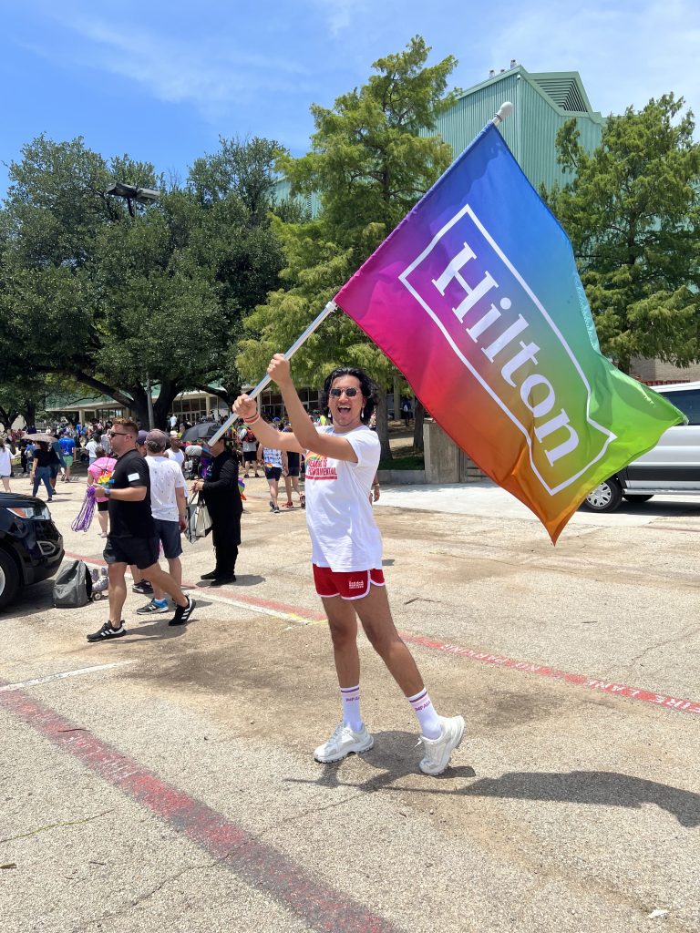 Hilton Team Member Celebrates Pride