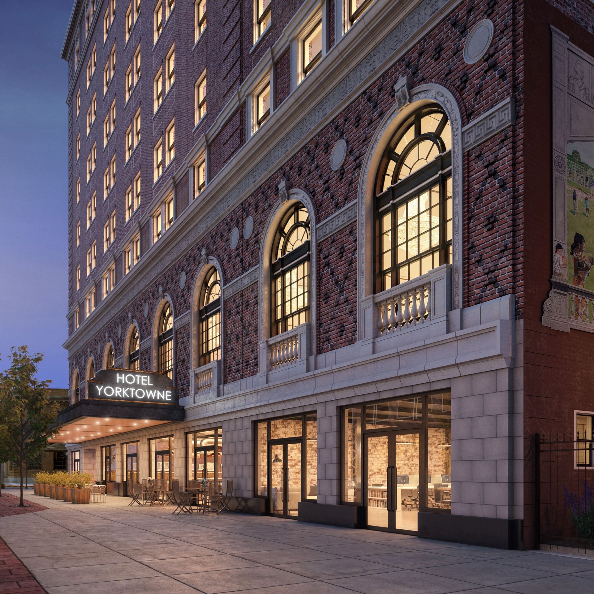 The Yorktowne Hotel, Tapestry Collection by Hilton - Exterior
