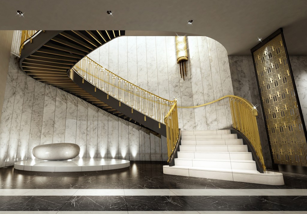 Hilton Yokohama - Entrance (Rendering)