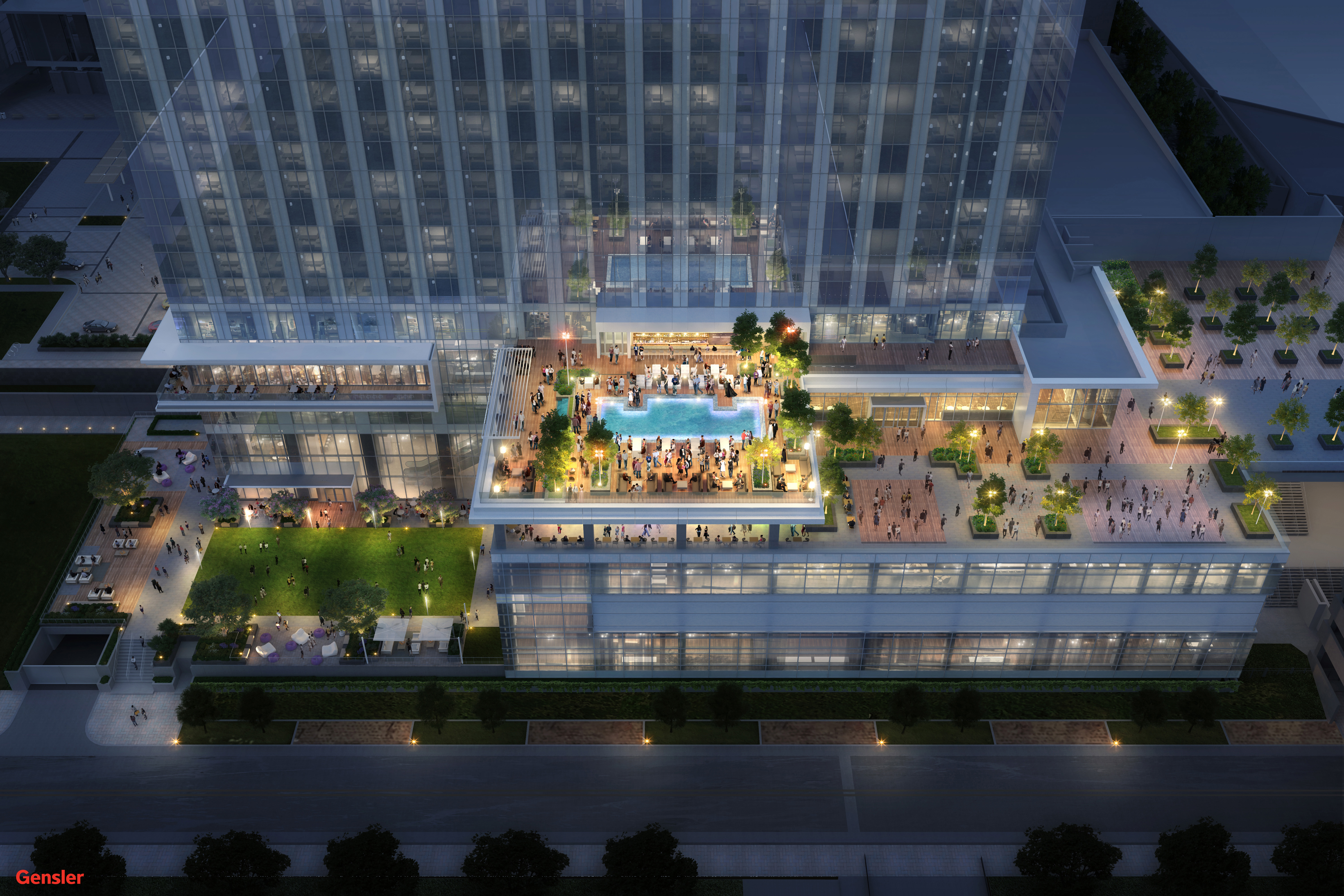 Signia by Hilton Atlanta Cocktail Party - Rendering