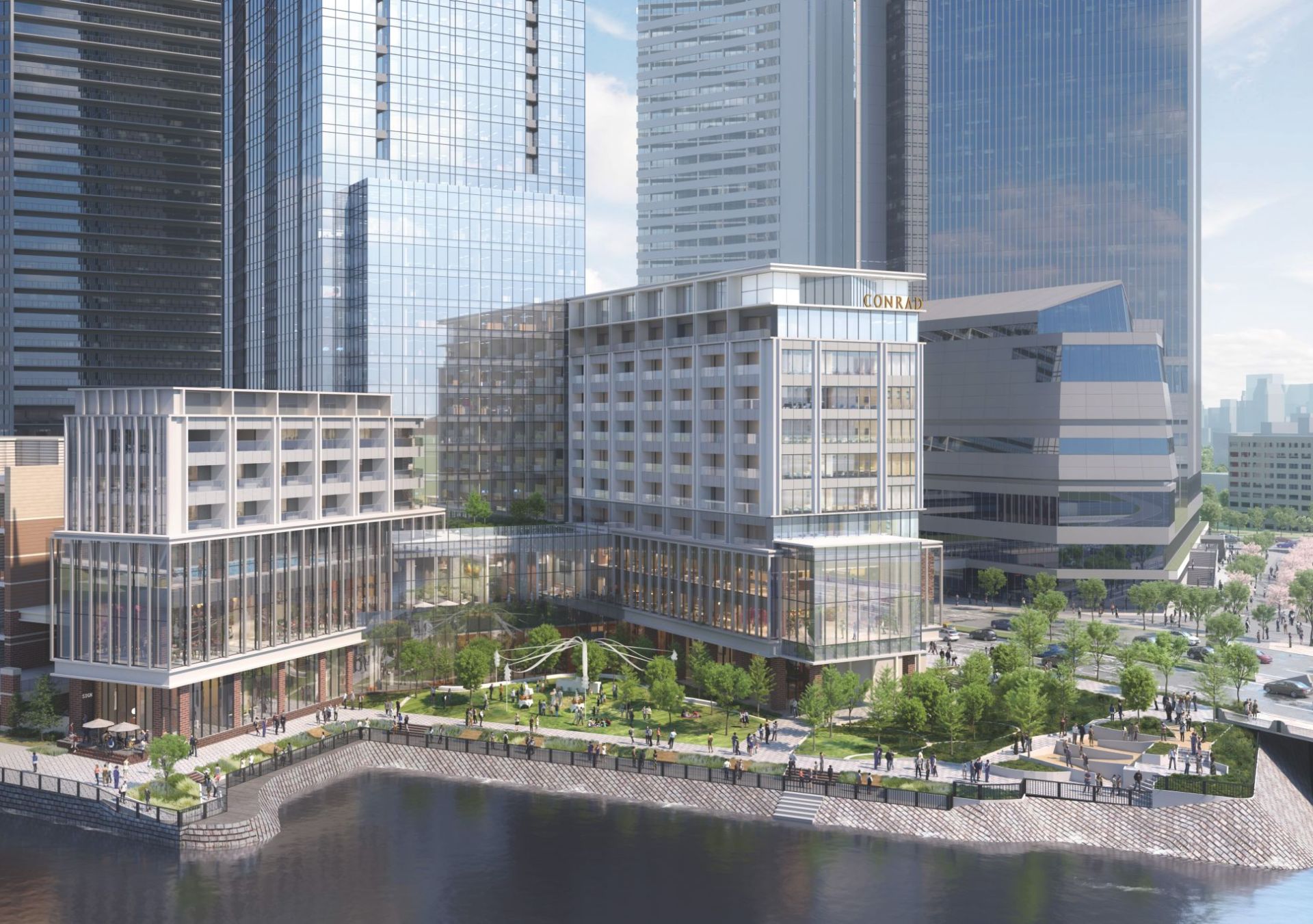 Conrad Yokohama Rendering