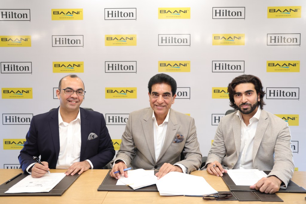 Hilton Gurugram Baani City Center Signing