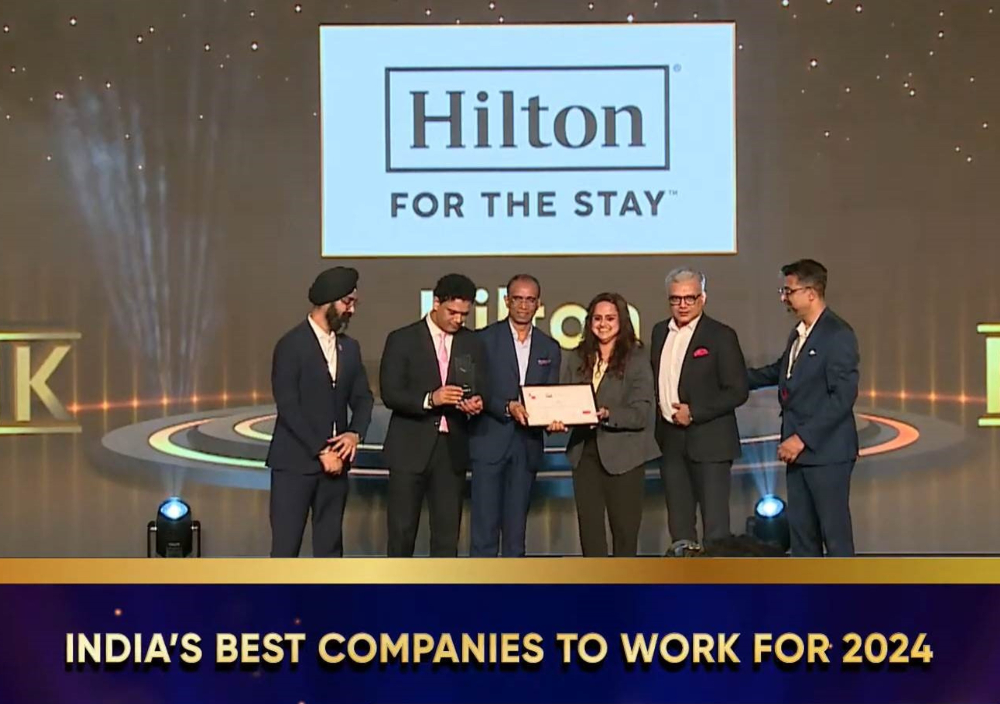 Hilton Named India’s No. 1 Great Place to Work Second Year in a Row