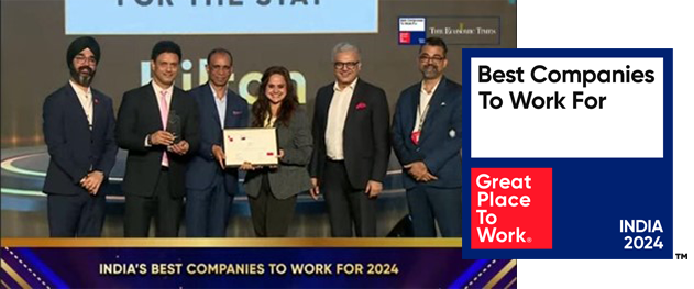 Hilton Named India’s No. 1 Great Place to Work 2024