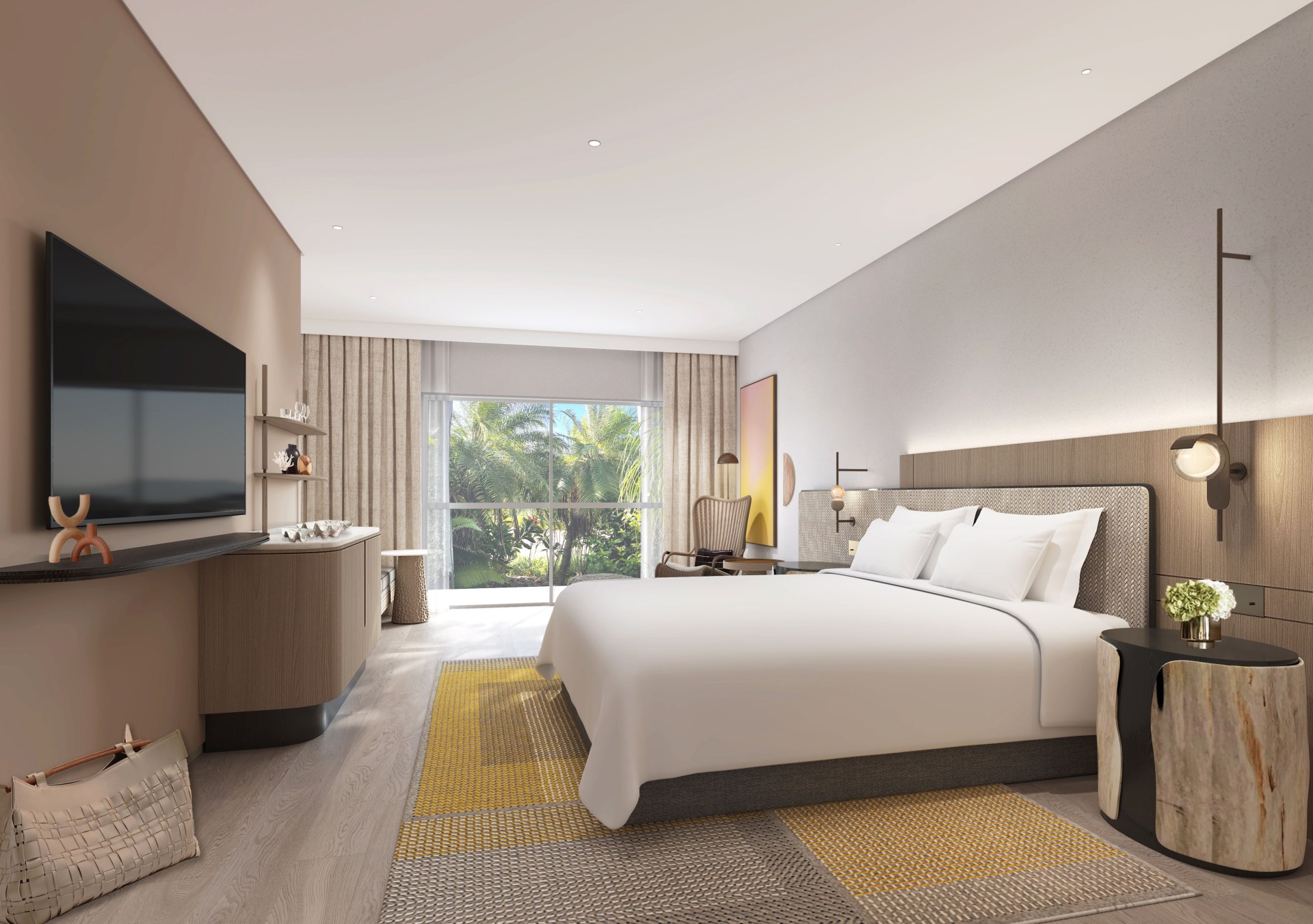 Hilton Palm Cove Cairns Resort & Spa - Guest Room Rendering