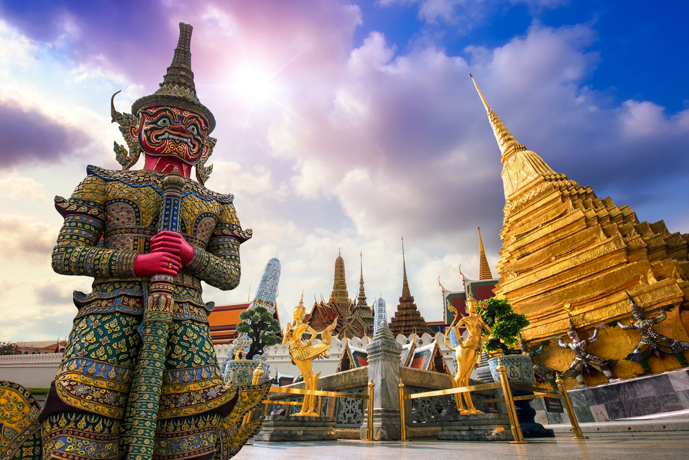 Wat Phra Kaew, Temple Of The Emerald Buddha, Wat, Phra,