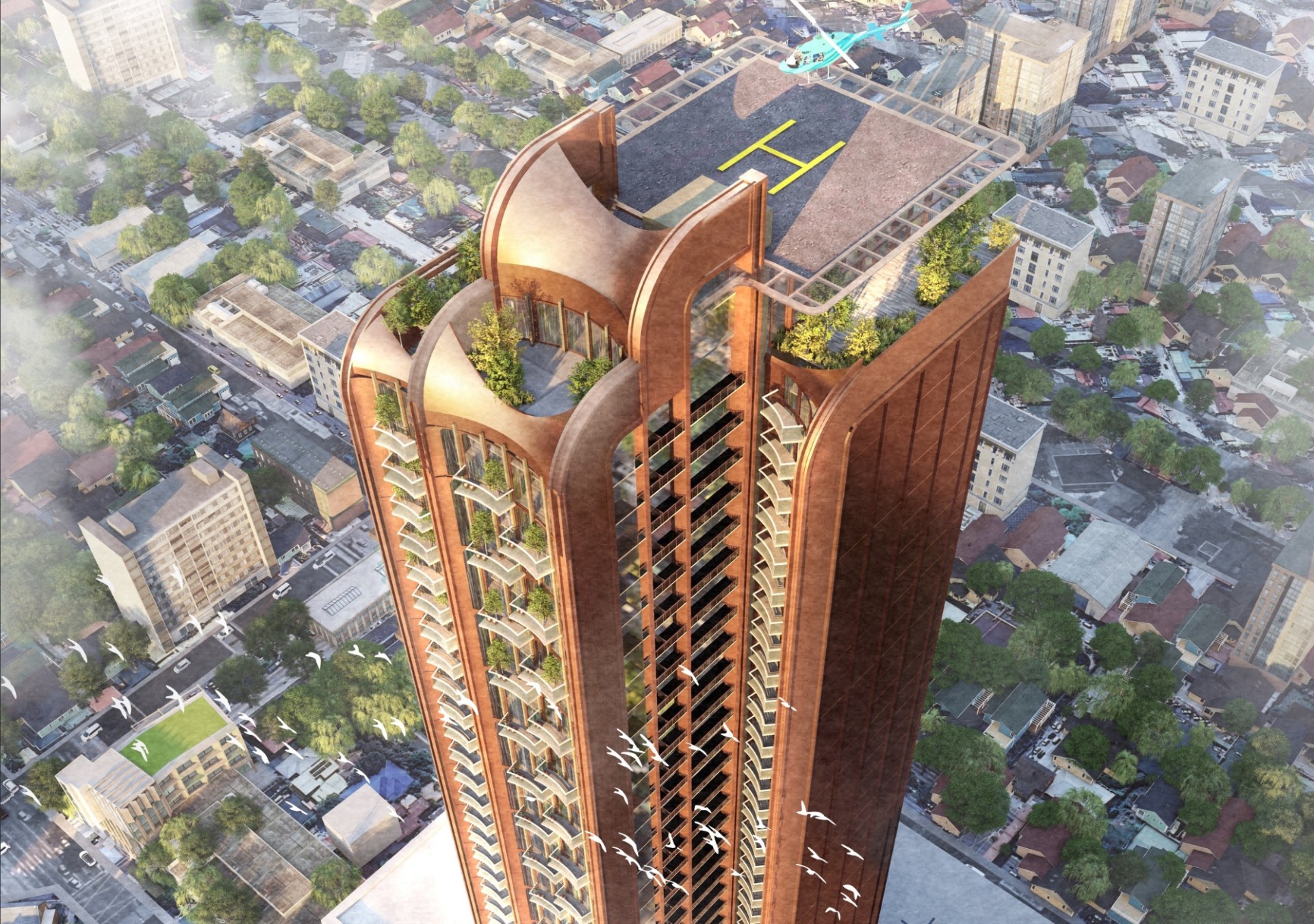 Hilton Garden Inn Manila Quezon City, Aerial