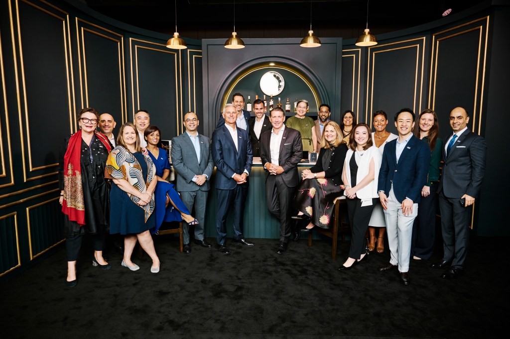 Hilton's Brand Showcase in India - Hilton Global & APAC Leadership team members posing for a group photo