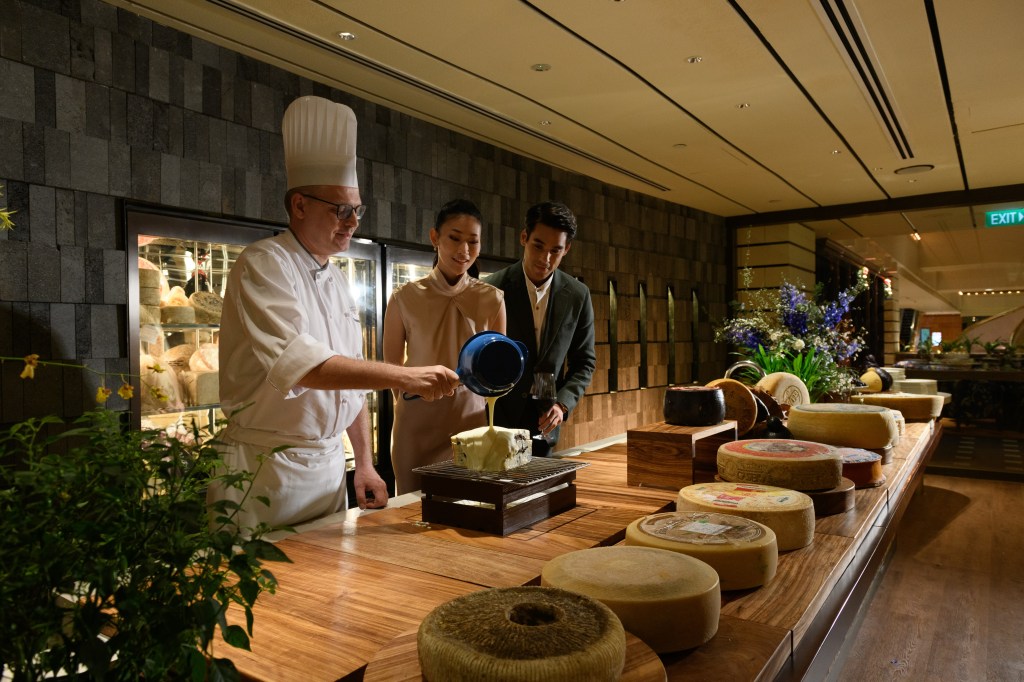 Conrad Singapore Orchard, Basilico Cheese Infusion Workshop