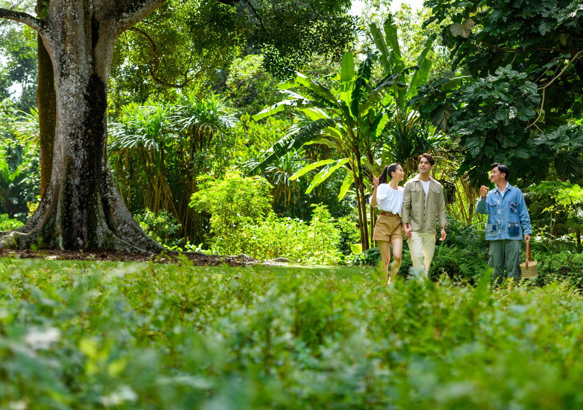 Conrad Singapore Orchard, Edible Garden Walk