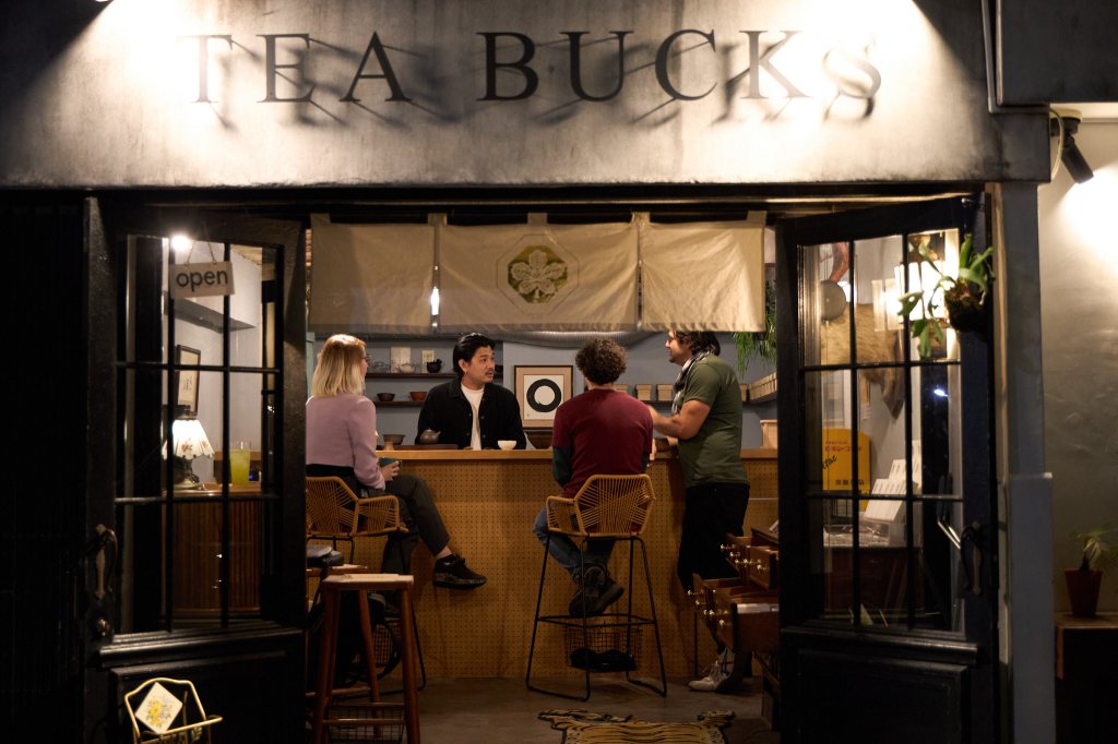 Conrad Tokyo - Tokyo OCHA (Tea) Night - guests gathered around a bar