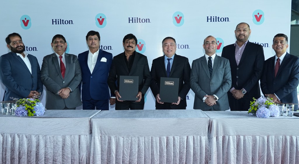 Hilton strengthens presence in Hyderabad with signing of second Hilton Hotels &amp; Resorts in the city with Shree Venkateshwara Hotels &amp; Convention