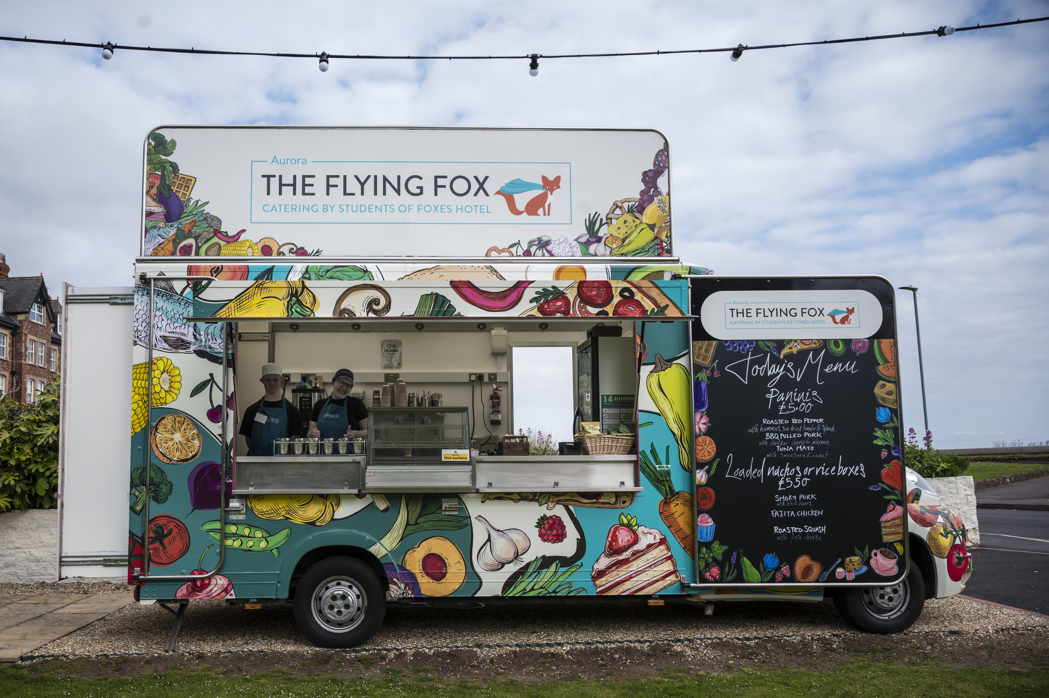 Hilton Funds Aurora Foxes’ Food Truck to Help Students with Learning