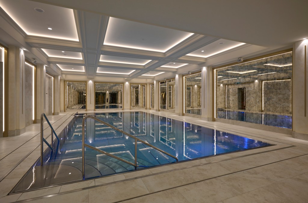 pool at Hotel Saski Krakow, Curio Collection by Hilton