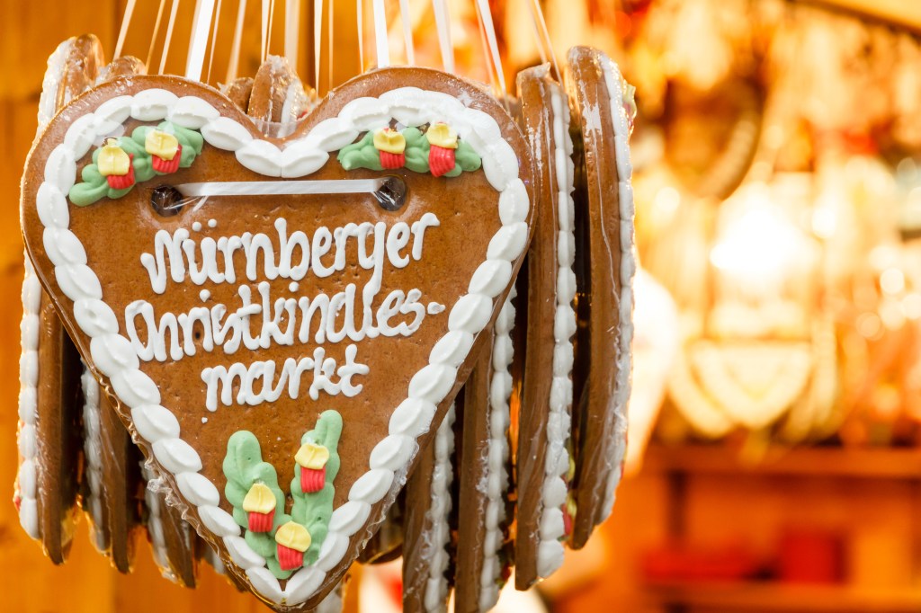 gingerbread hearts, Nuremberg Christmas Market
