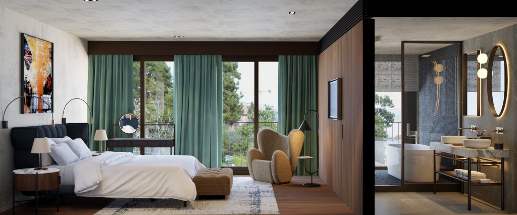 Keight Hotel Opatija, Curio Collection by Hilton - Guest room