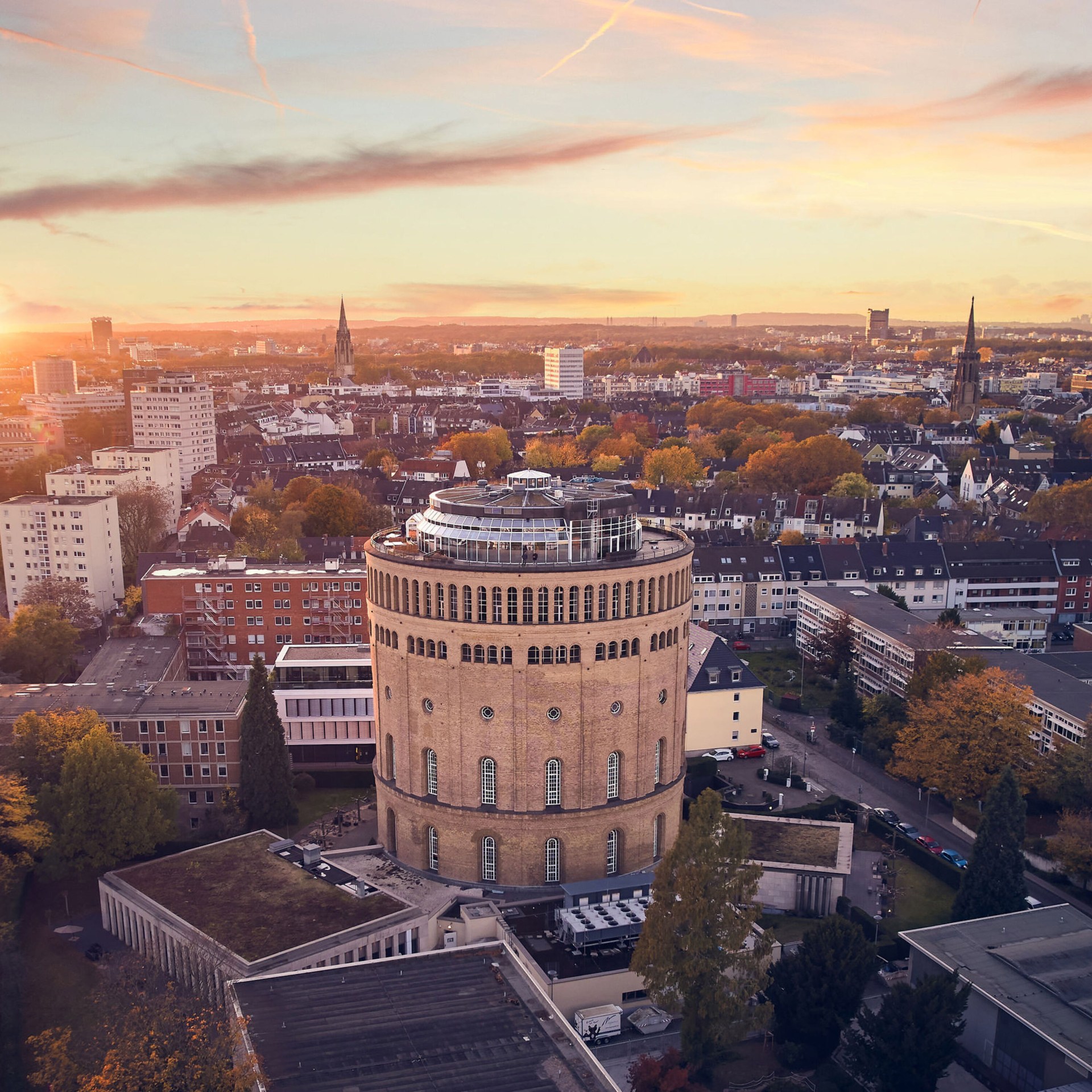 Wasserturm Hotel Cologne, Curio Collection by Hilton - Exterior Aerial
