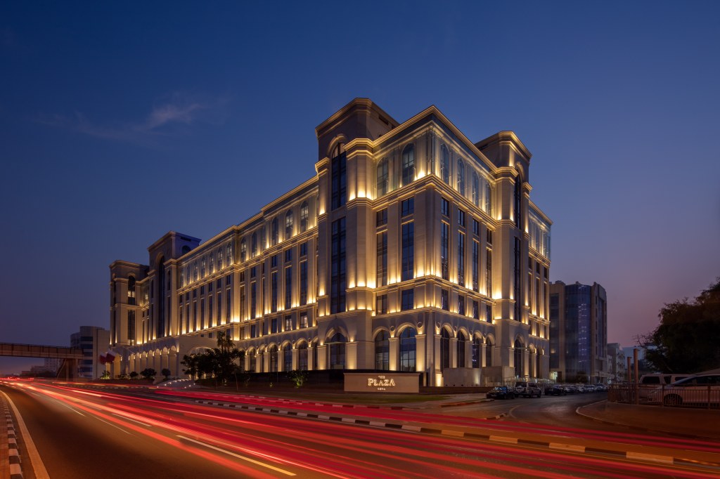 The Plaza Doha, LXR Hotels &amp; Resorts - Exterior at Night