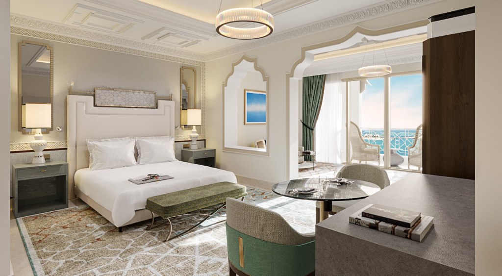 Waldorf Astoria Ras Al Khaimah - Guest Room Render