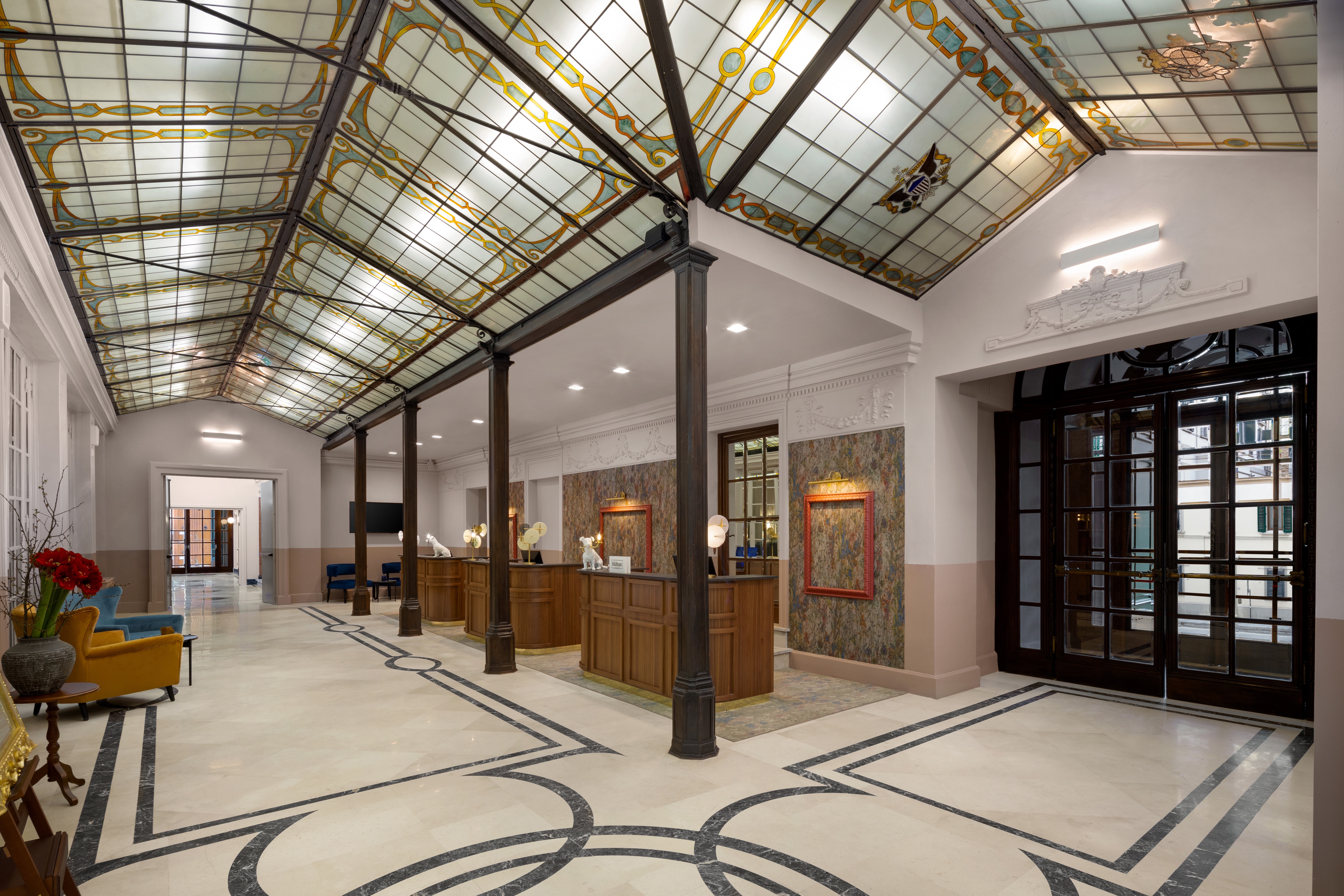 Anglo American Hotel Florence, Curio Collection by Hilton -Lobby