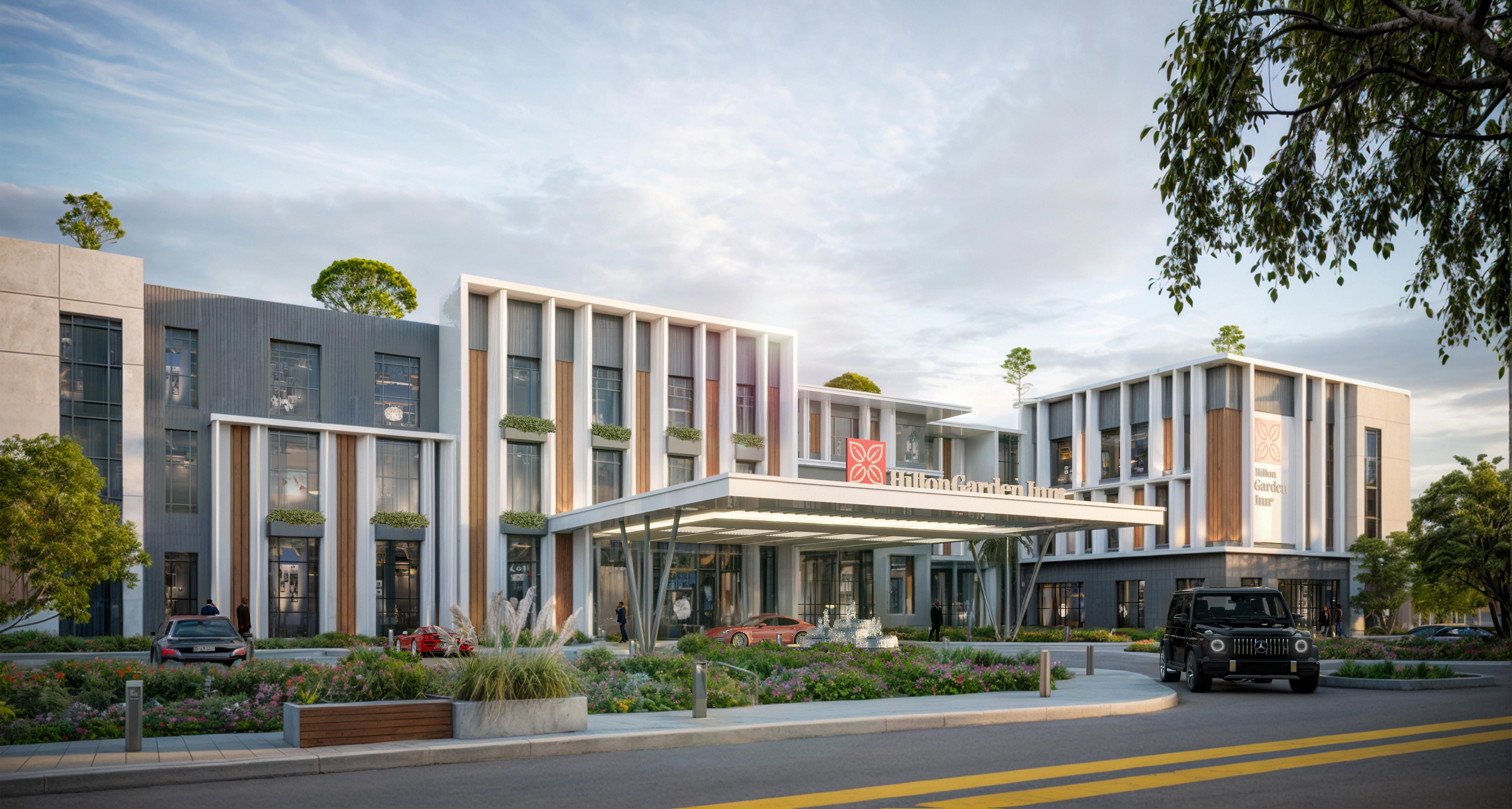 Hilton Garden Inn Cairo New Zayed exterior rendering