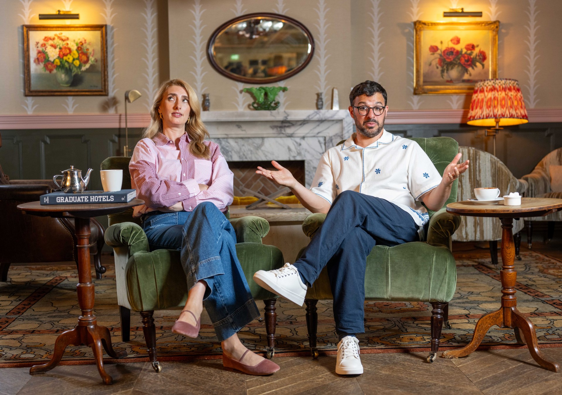 Graduate by Hilton - The Great Travel Debate with Jessica Knappett and Simon Bird at Graduate by Hilton Cambridge