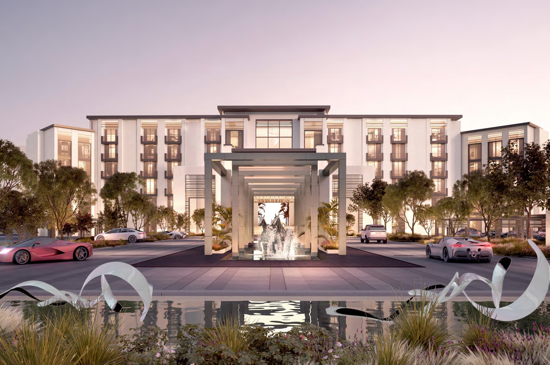 Waldorf Astoria Abu Dhabi - Exterior rendering