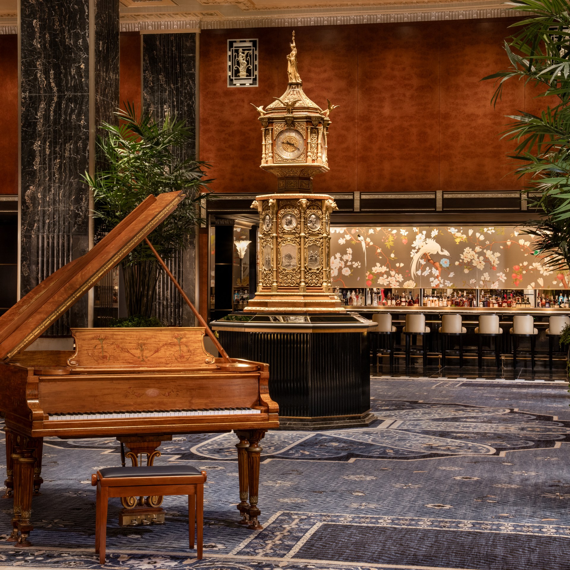 Waldorf Astoria New York - Cole Porter Piano in Peacock Alley