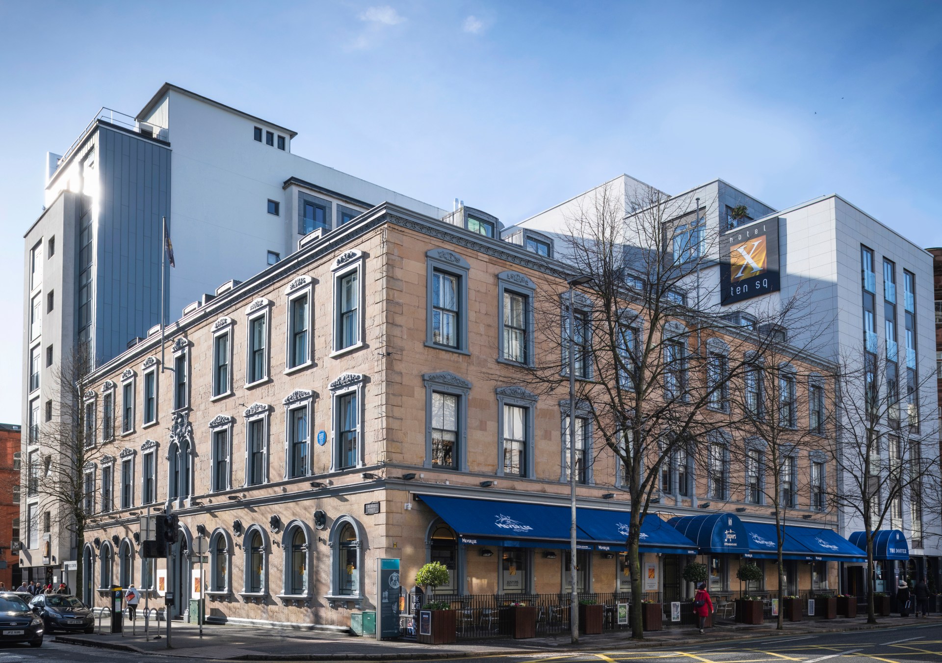 DoubleTree by Hilton Belfast City Ten Square, exterior,