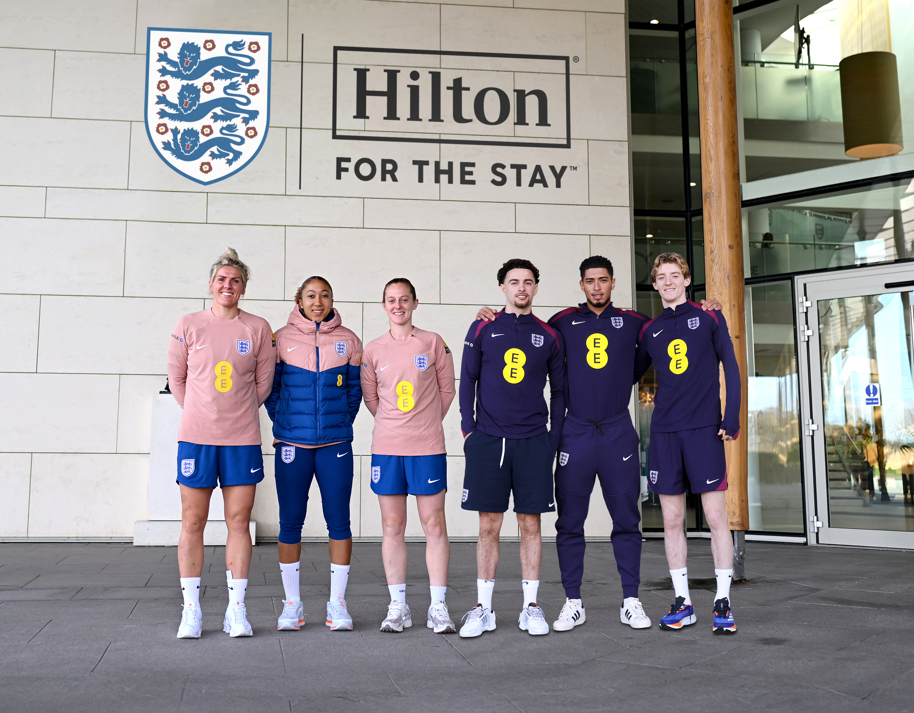 Hilton, Official Hotel Partner of the England football teams