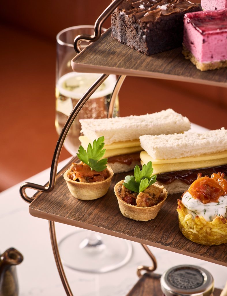 Hilton and Only A Pavement Away ‘OpportuniTEA’ Afternoon Tea Menu, tea sandwiches, tea party food, tea sweet bites, tea savory nites