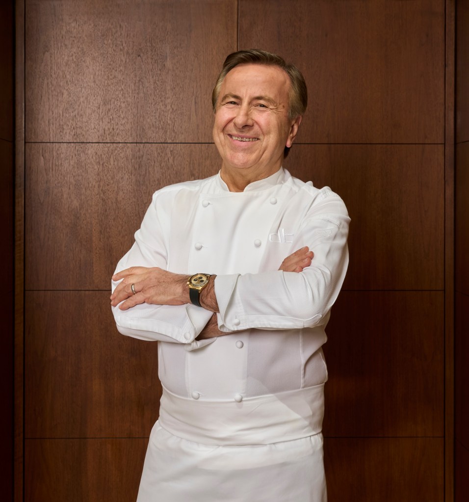 Daniel Boulud smiling at camera