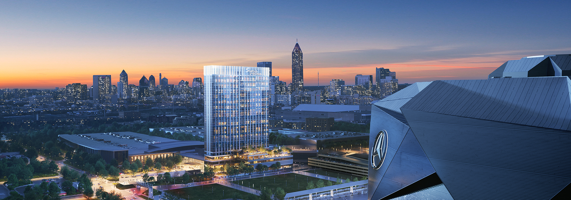 Signia Breaks Ground at Georgia - SIG Atlanta Hero