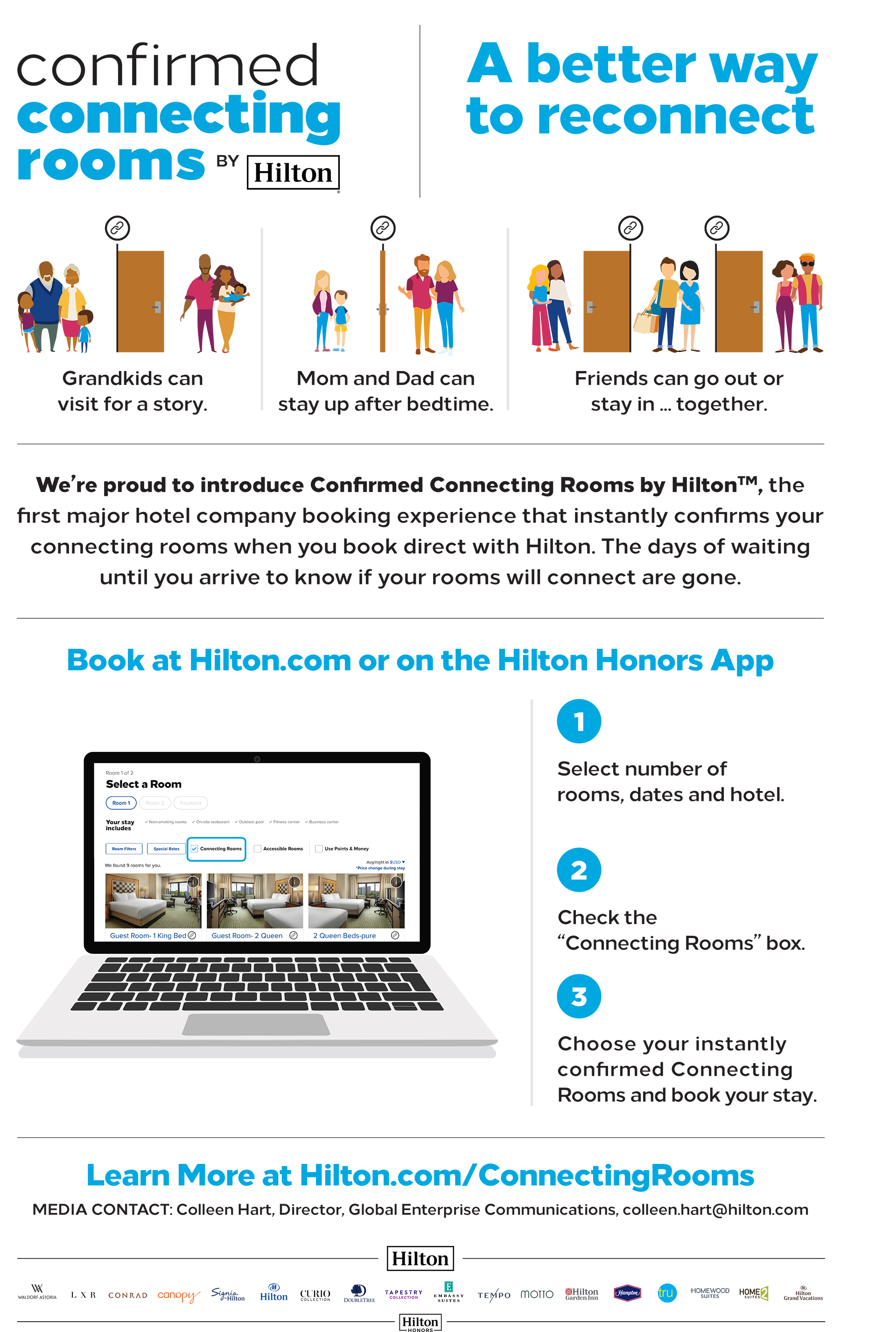 Connecting Rooms - Book Adjoining Rooms Now with Hilton