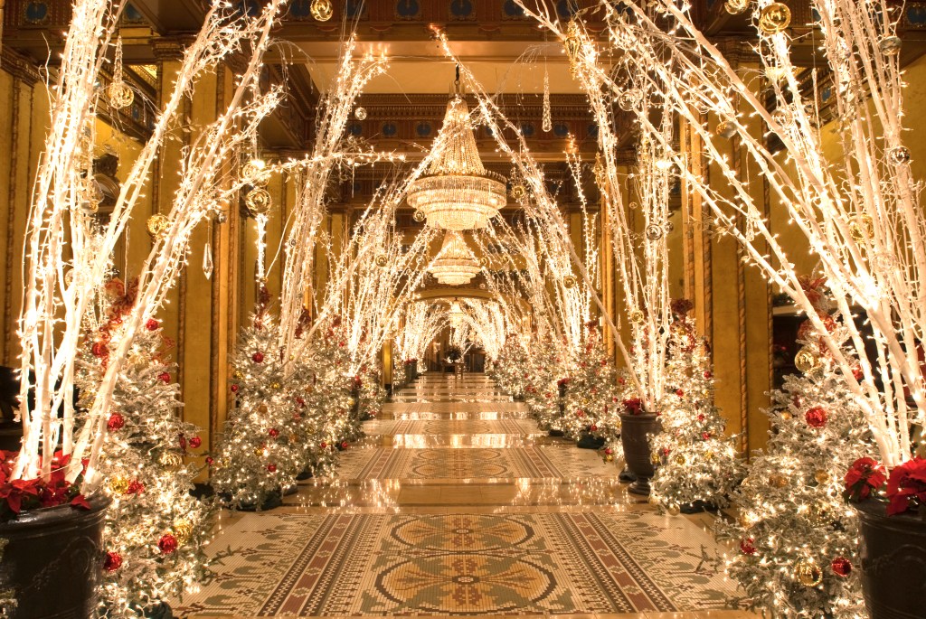 Roosevelt New Orleans, A Waldorf Astoria Hotel - “Waldorf Wonderland” lobby walkway