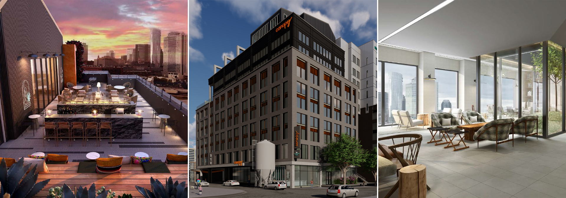 Canopy, Homewood Suites Dual‑Sign In Nashville