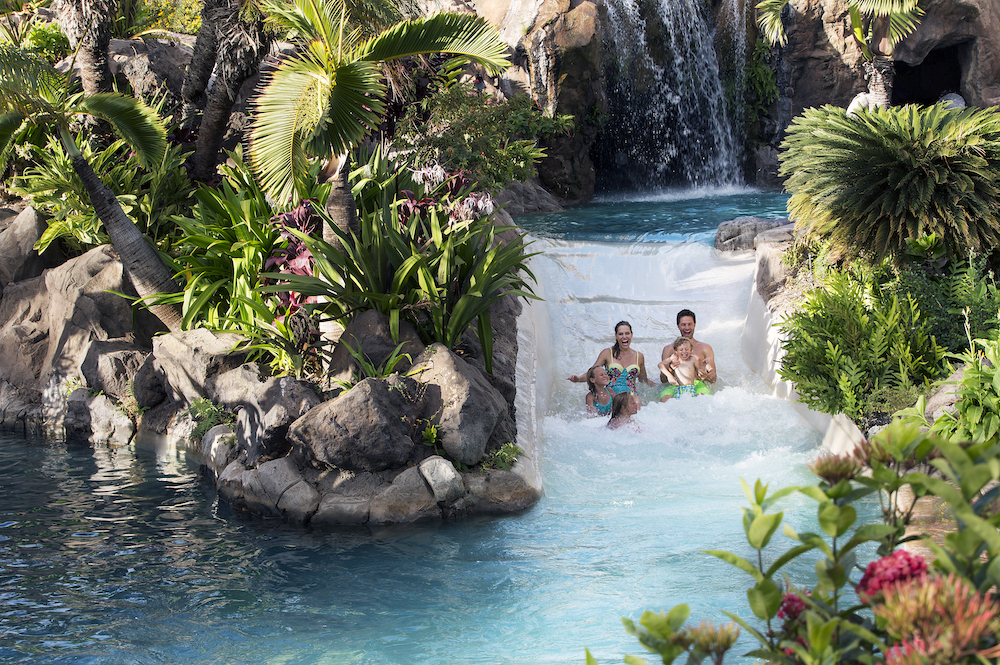 Water Slide at Grand Wailea, a Waldorf Astoria Resort