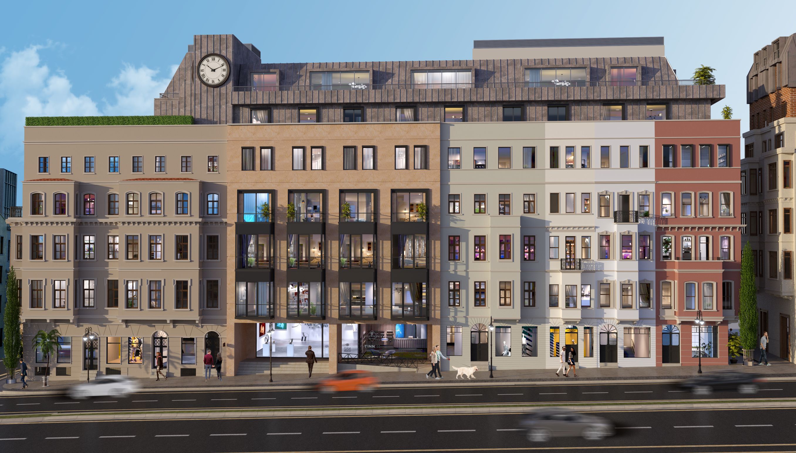 Canopy by Hilton Istanbul Taksim rendering