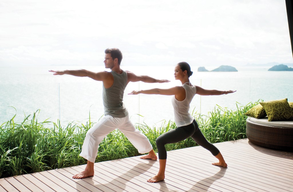 Yoga deck meditation - Picture of Horizon Hotel & Yoga Center