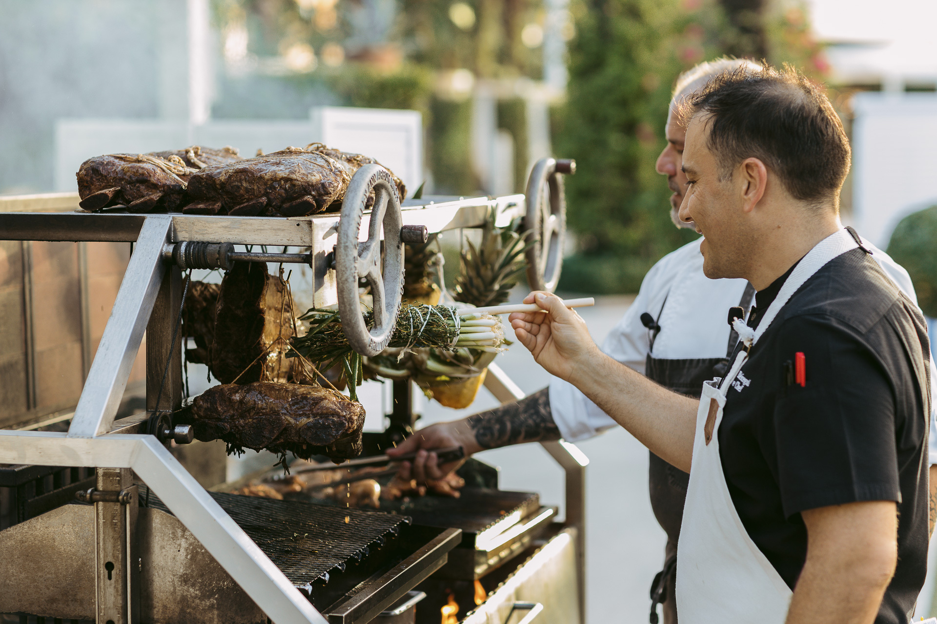 Grilling at Hilton West Palm Beach