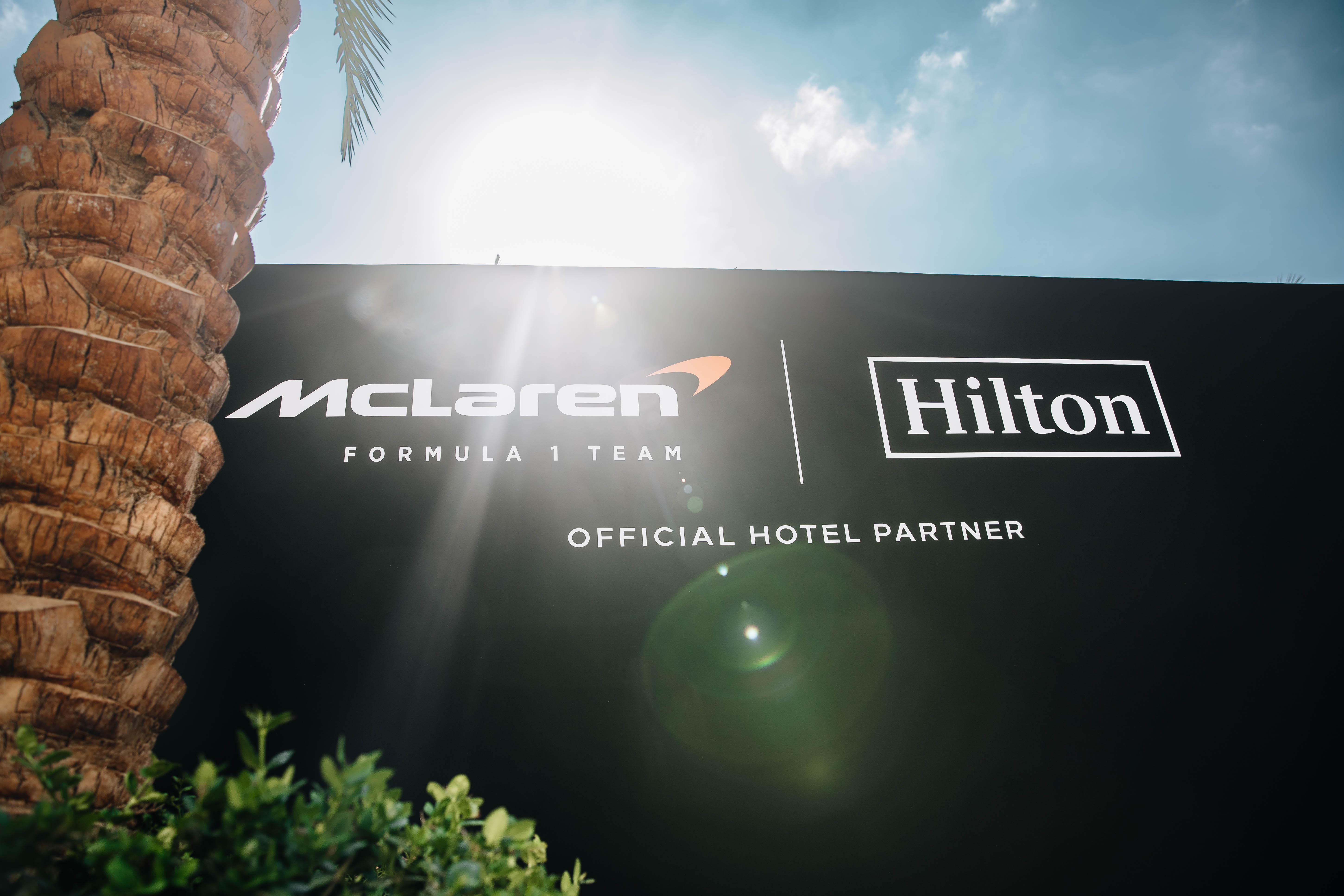 McLaren Formula 1 Team and Hilton - Official Hotel Partner