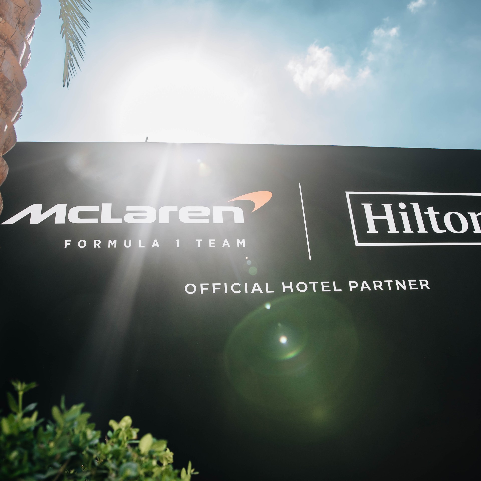 McLaren Formula 1 Team and Hilton - Official Hotel Partner