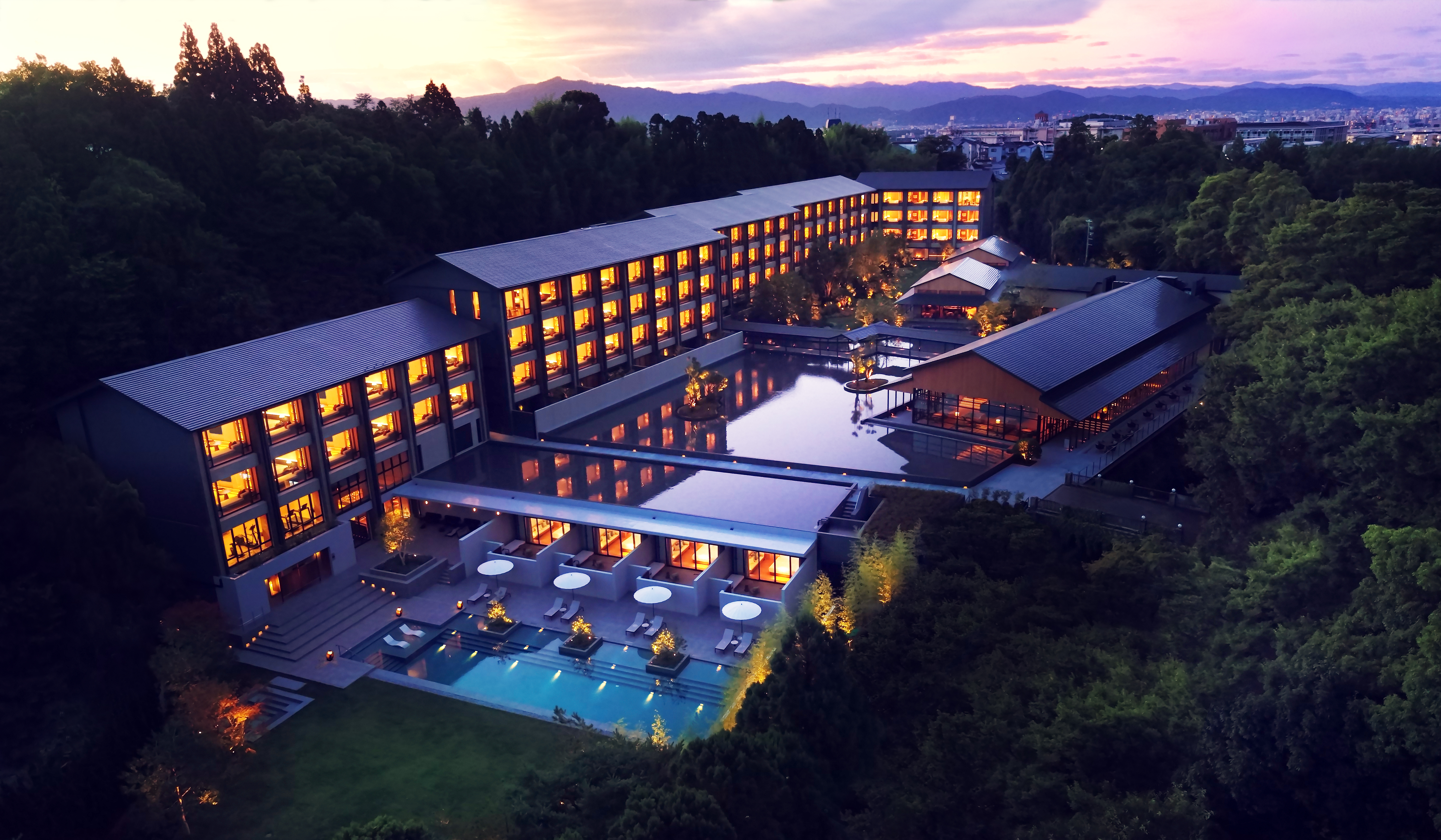 ROKU KYOTO LXR Hotels Resort - Aerial View