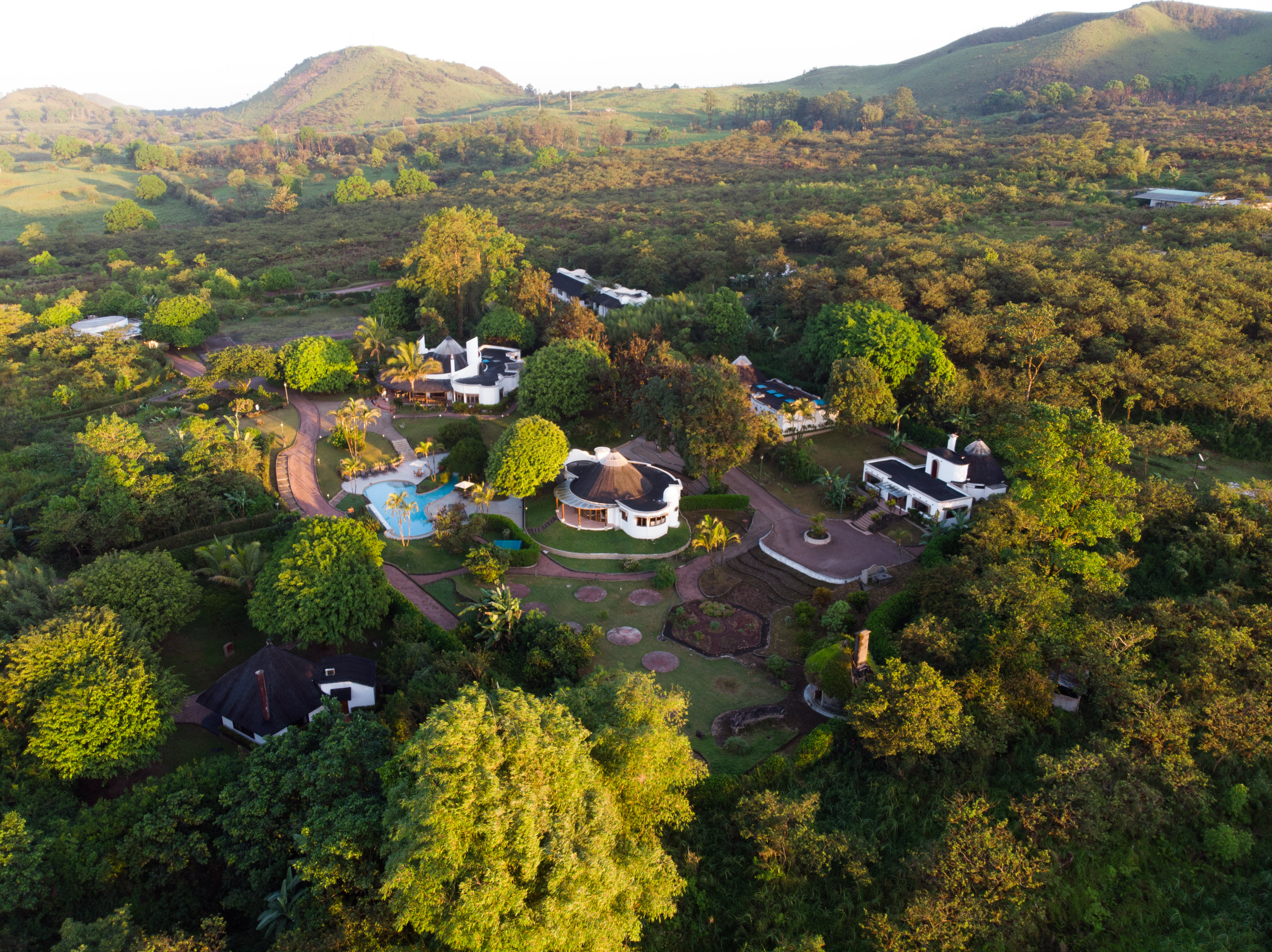 Royal Palm Galapagos, Curio Collection by Hilton Aerial Photo