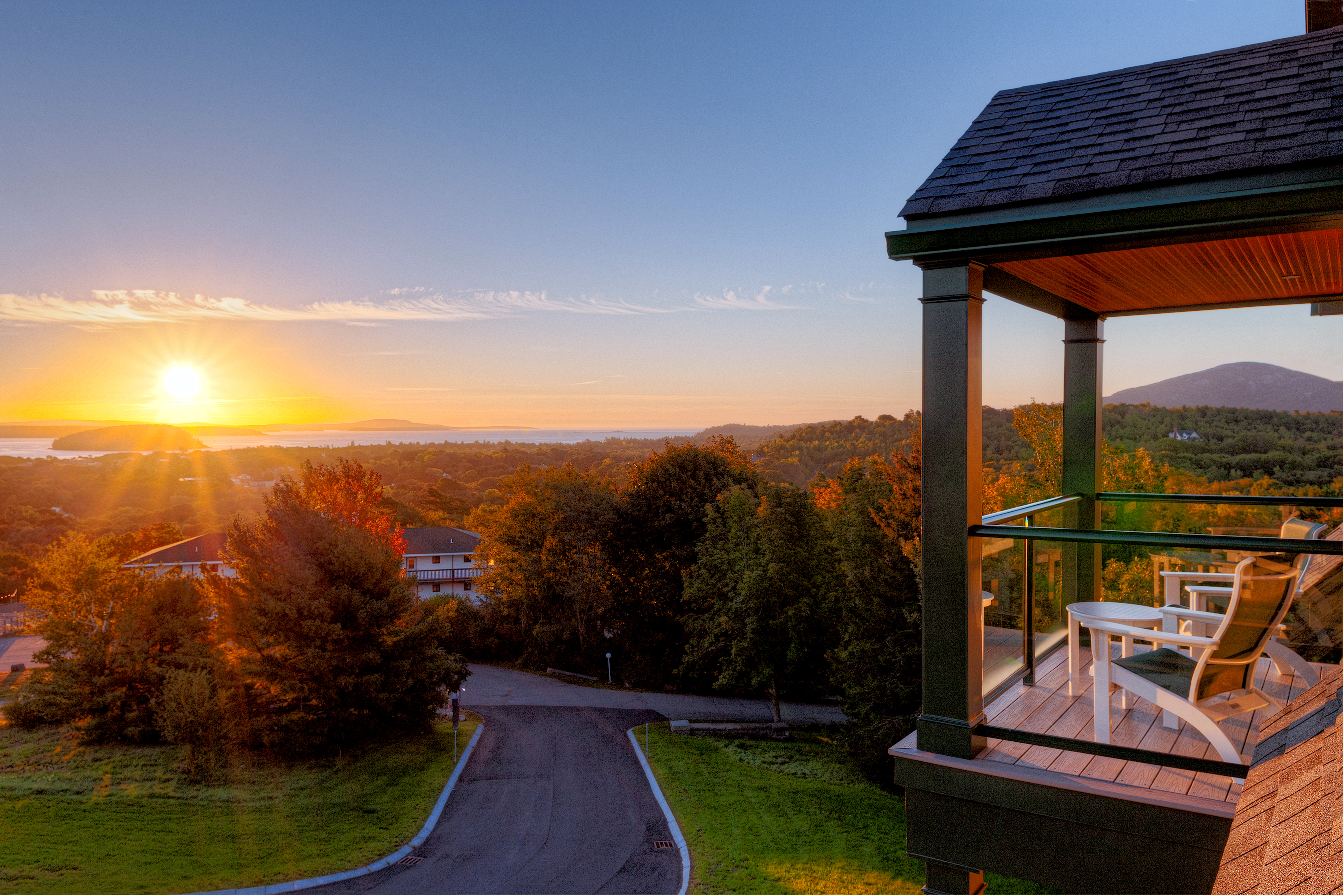 Sunrise at Hampton Inn by Hilton Bar Harbor