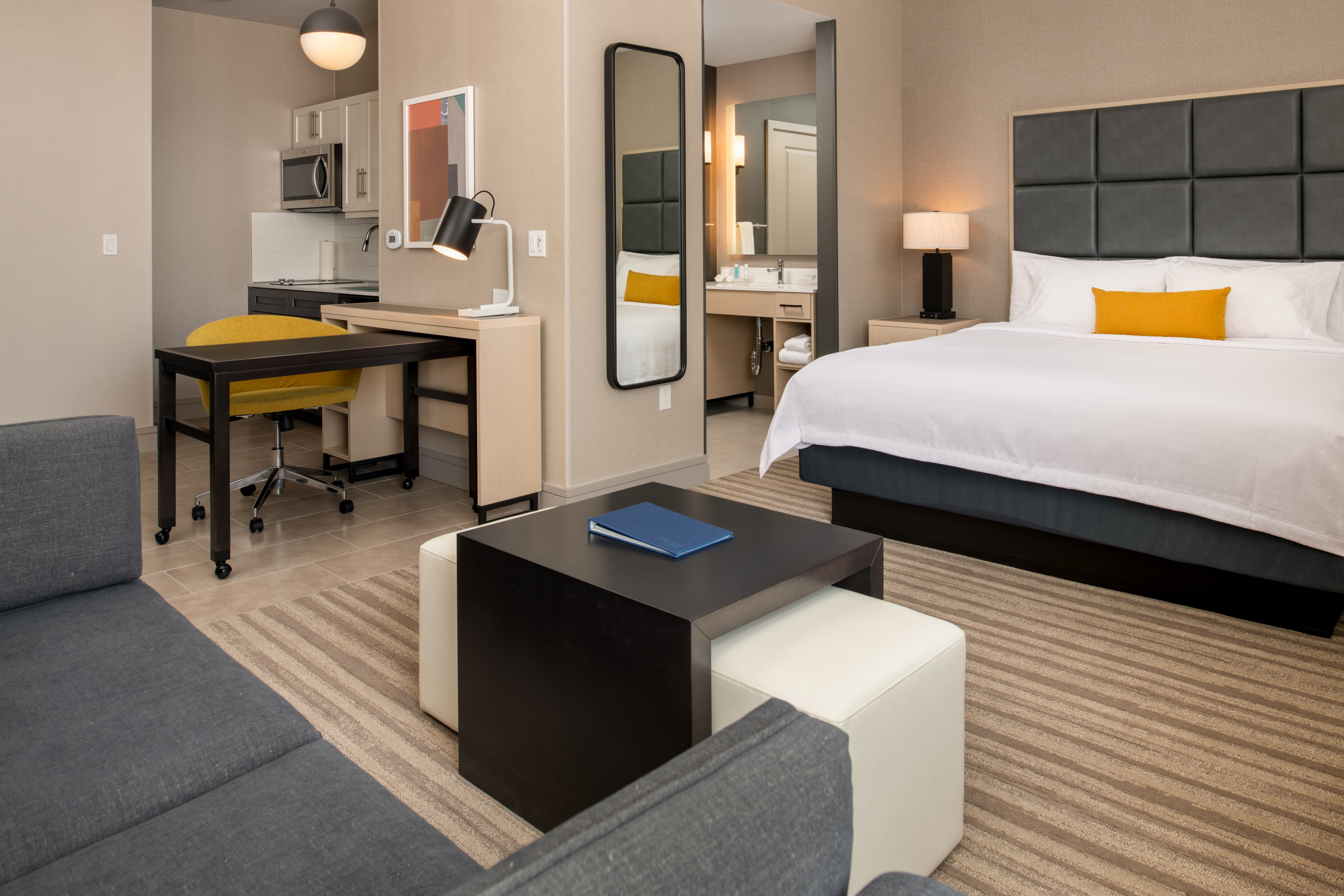 king studio Homewood Suites by Hilton Belmont