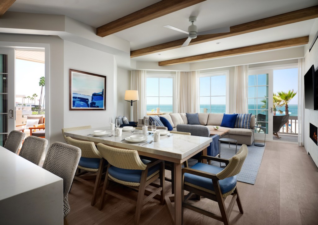 Shore House at The Del Oceanfront Residence Dining &amp; Living Room (1)
